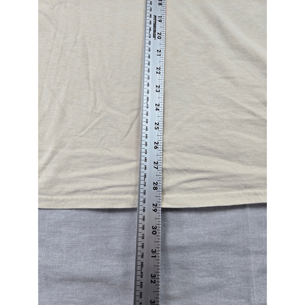 Gildan Ultra Cotton Mens ORielly Irish Pub Graphic T-Shirt Tan Large 2008 Logo - Picture 5 of 12